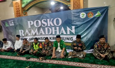 Kapolsek-Krembung,-Ajak-Banser-Jaga-Kondusifitas-Kamtibmas